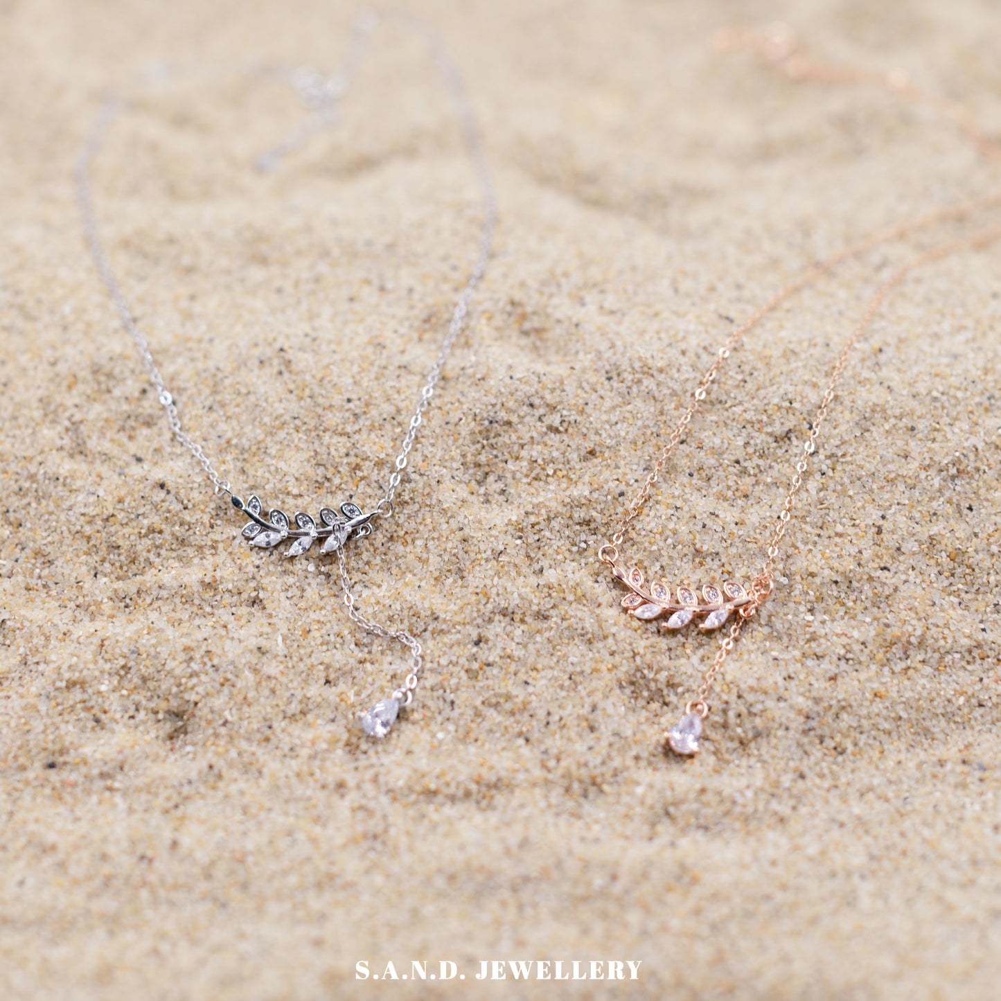 Diamond Vine Necklace
