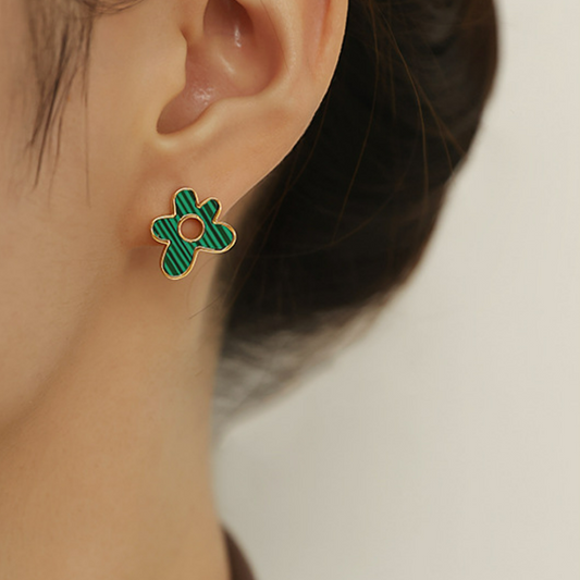 Mallache Floral Earrings