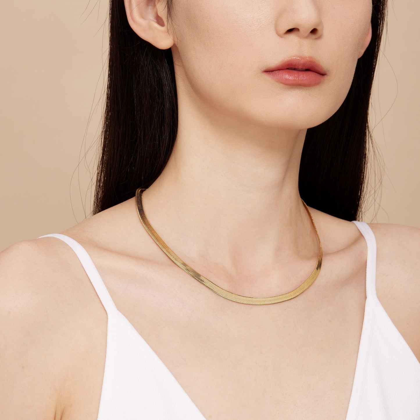 Bold Herringbone Chain