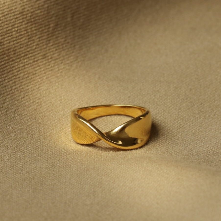 Plain Mobius Ring