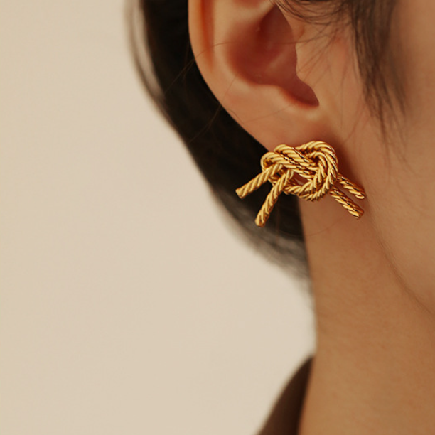 Twist Knot Earrings