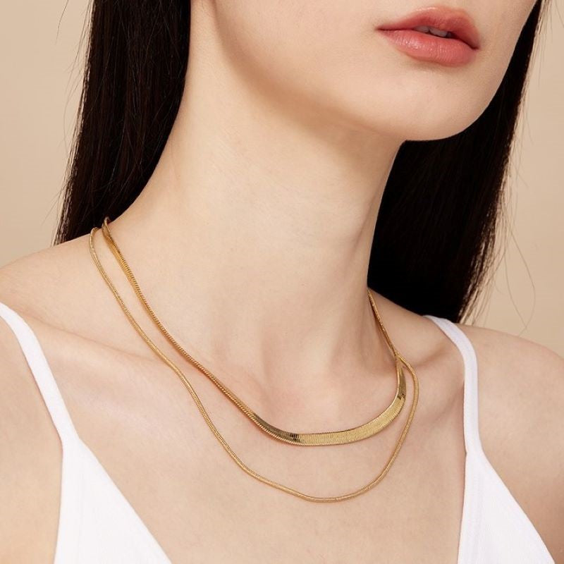 Bold Herringbone Chain