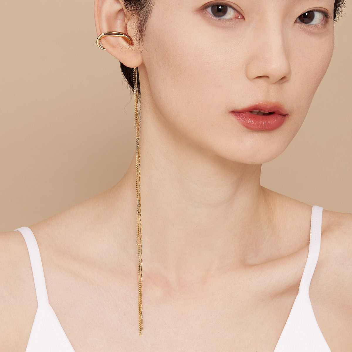 Earclip de una sola borla