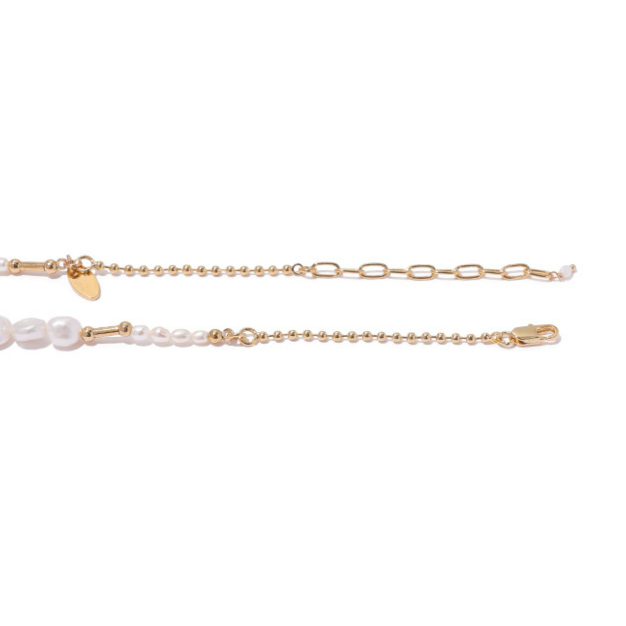 Spaced Pearl Bracelet