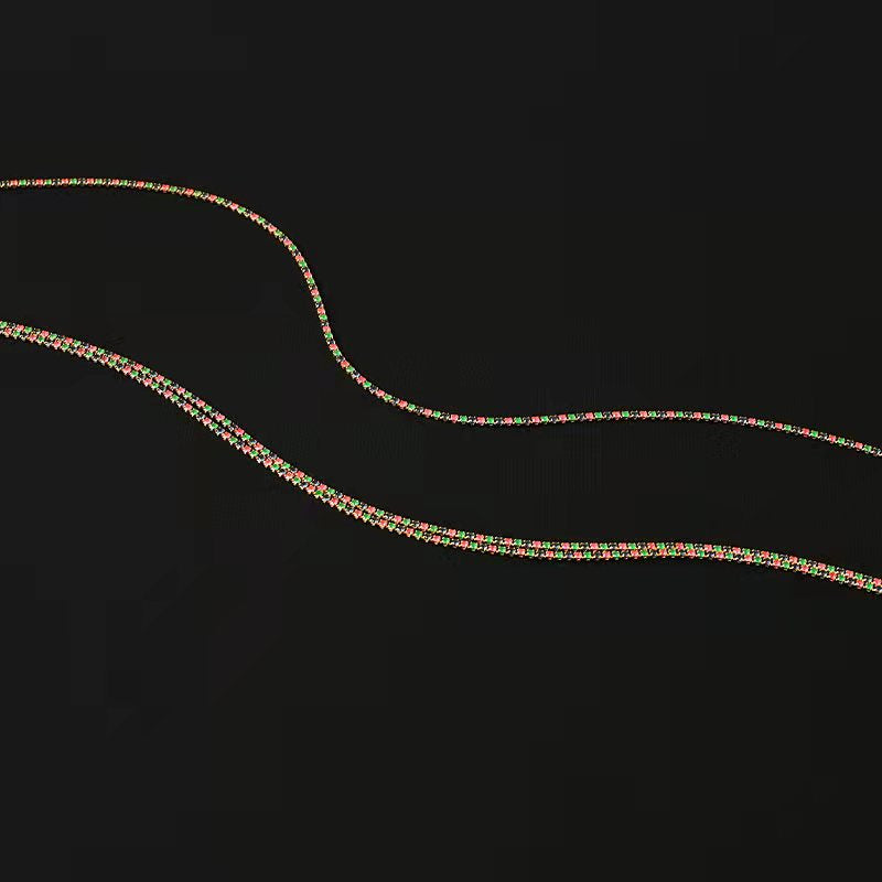 SAND Jewelry Curated Colorful Diamond Necklace